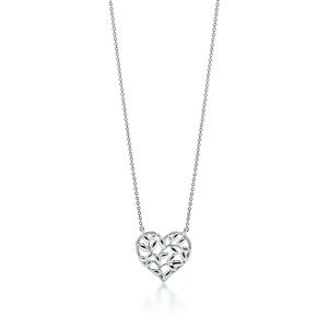 Tiffany & Co. Paloma Picasso Olive Leaf Heart Pendant